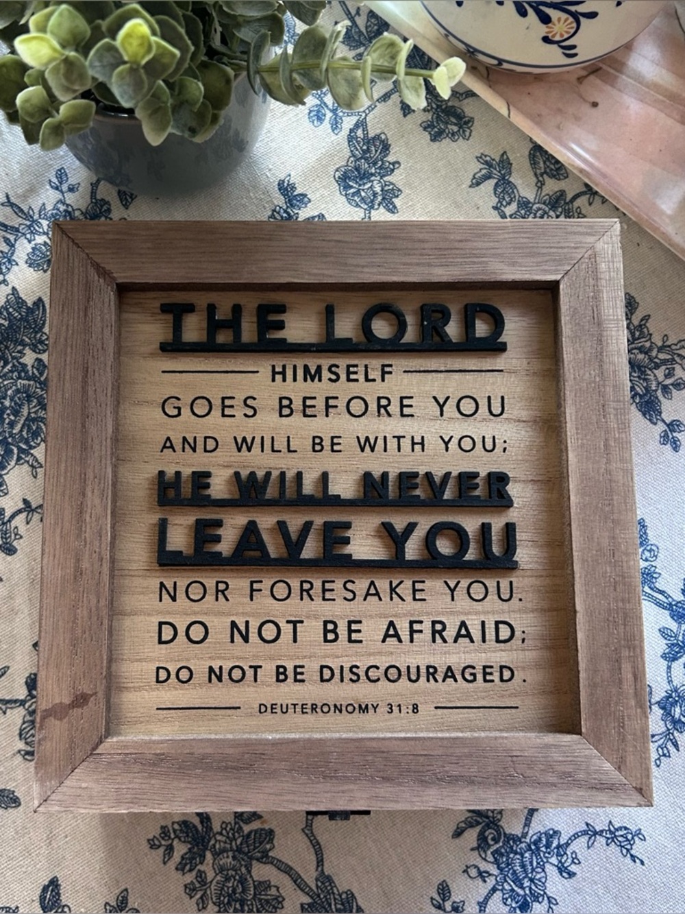 ÈCCOLO • “…He will Never Leave You…” Daily Prayer Box